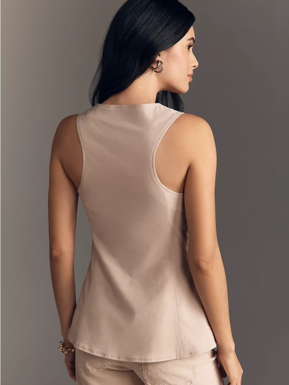 NWT MAEVE Cotton Blend Vest S - Picture 6 of 11